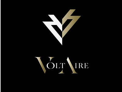 VOLTAIRE design concept artwork brand branding businessbranding design designer graphicdesigner logo logomaker monogram