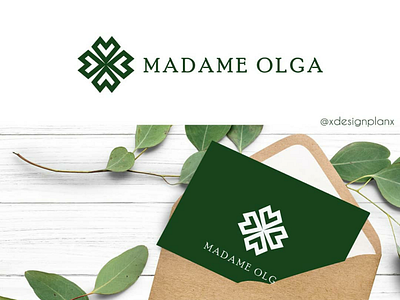 Madame olga design concept artwork brandconcept branding design logo logodesign monogram needlogo