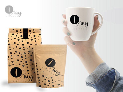 OH MY COFFEE branding