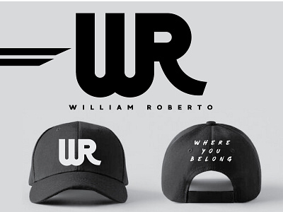 WILLIAM ROBERT0 CAPS BRANDING artwork branding businessbranding design designconcept designer fashionbrand graphicdesigner illustration logo