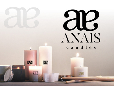 ANAIS CANDLES branding artwork branding businessbranding candlesbrand design designconcept designer graphicdesigner illustration logo