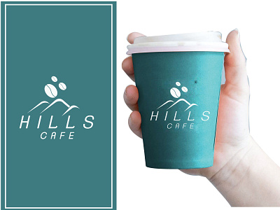 HILLS CAFE branding