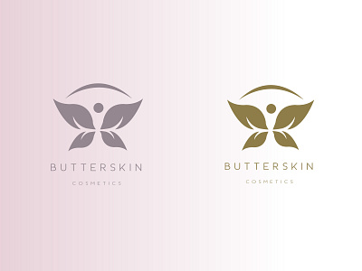 BUTTERSKIN cosmetics artwork brand branding businessbranding butterfly design designconcept designer graphicdesign graphicdesigner illustration logo logomaker logotype ui vector