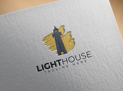 LIGHT HOUSE LOGO branding design art light lighthouse logo logo design logo design concept logodesign