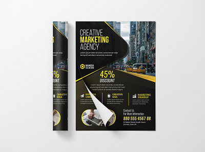 Business Flyer branding business flyer design designer flat design flyer flyer design flyer template illustration