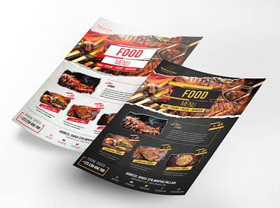 Food Menu Banner banner fahim azad fiverr fiverr.com food banner food flyer food menu