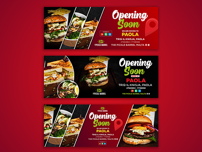 Facebook Cover photo banner banner ad banner design branding design art designer facebook cover fiverr flyer design food banner restaurant retaurant cover photo