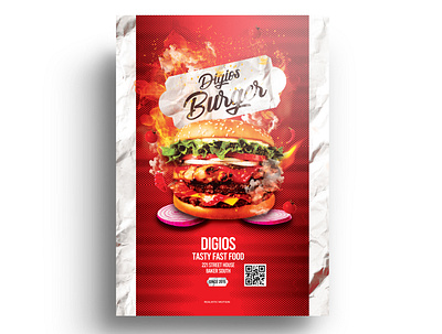 Food Flyer Design banner banner ad banner design branding design design art designer fiverr flyer design food banner