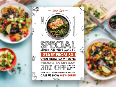 Food Flyer Design