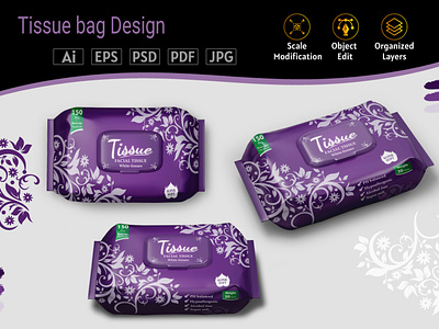 Tissue Bag Design tissue packaging design