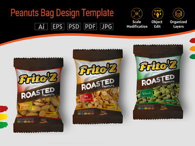Peanuts Bag Design peanuts packaging design