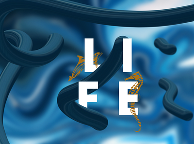 Life Under Water 3d 3d art adobe adobe illustrator adobe photoshop animal animals art artwork blue design fluid gradient graphic graphicdesign illustration illustrator opentowork photoediting photoshop