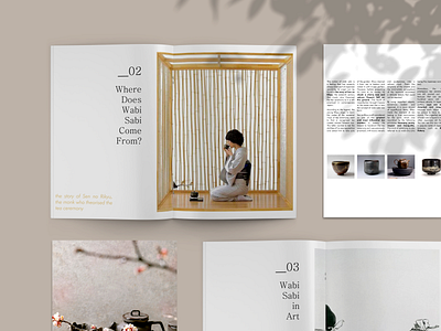 Editorial Design (Magazine) 3/3 asian editorial editorial design editorialdesign illustrator indesign japanese layout magazine magazine design photoshop print typograhy wabi sabi wabisabi