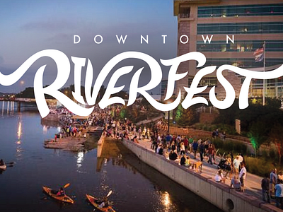 Downtown Riverfest logo