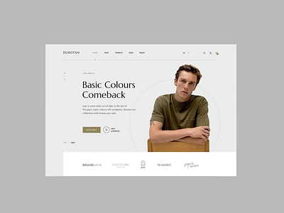 233 - Concept Website Design Shot