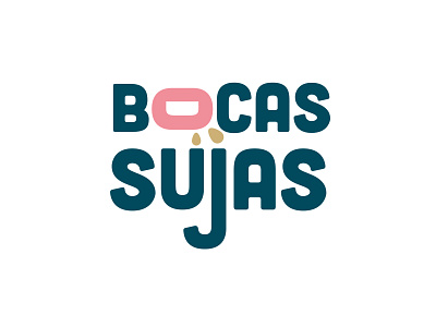Bocas Sujas branding design logo