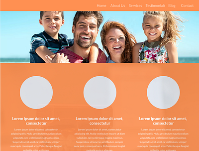 DentalOne Staff css html layout page design page layout ui web webdesign