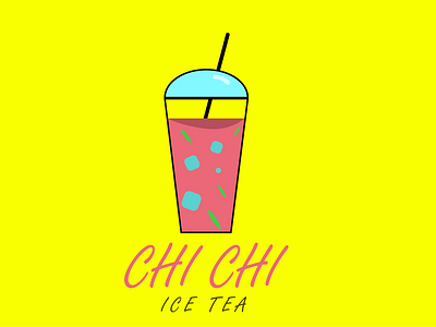 ice tea logo adobe illustrator design designgraphic drawing graphic illustration logo logodesign