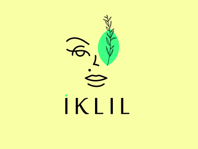 iklil logo beauty pruducts beauty salon branding cosmetic logo feminine logo graphic design logo logo design salon logo skine care logo spa logo