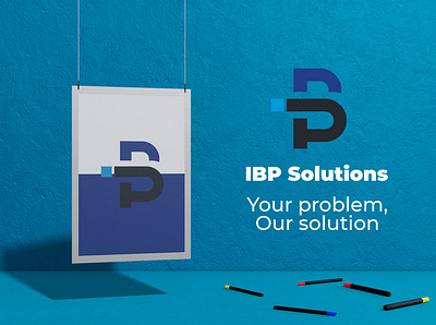 IBP Solutions branding design graphicdesign logo ui vector web