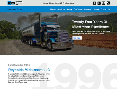Oil & Gas Web Design midstream sector oil and gas oil and gas website oil field oil field web design oil field website petrol website web design webdesign website