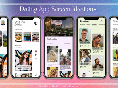 Fictitious Dating App UI