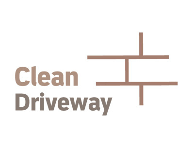 Clean Driveway Logo WIP 2 bold brand brick clean heavy logo wip