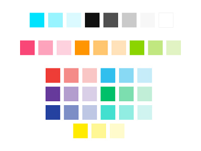 PI Colour Palette accessibility colour colour palette colours web web accessibility web design webdesign website design
