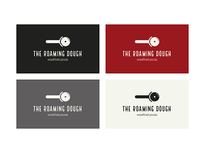 The Roaming Dough final logo brand brand and identity branding colourpalette indie logo mark pizza startup startuplogo type typography
