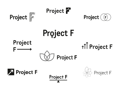 Project F logo ideas brand brand and identity branding branding concept female feminism ideas identity logo mark type typography wip women in tech