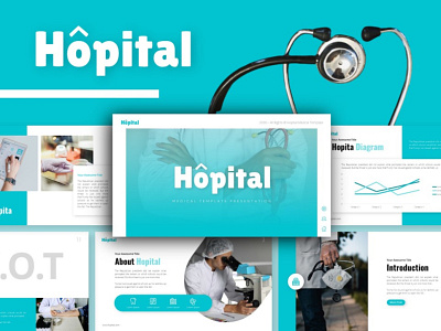 Hopital Medical Presentation medical powerpoint design presentation template