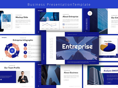 Entreprise Business Presentation business powerpoint design powerpoint template presentation design presentation template