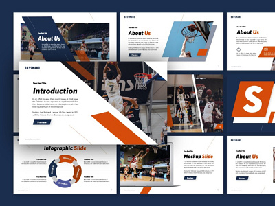 Bassmand Sport Presentation creative creative design design powerpoint design powerpoint template presentation design presentation template sport sports sports design