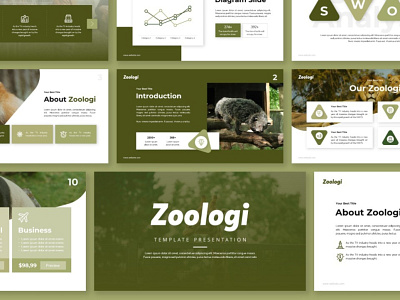 Zoologi Animals Presentation animal animals creative creative design design powerpoint design powerpoint template presentation design presentation template zoo