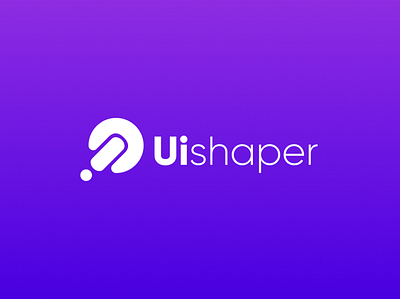 Uishaper branding character concept logo design flat idea iconic logo idea logo illustration illustrator logo meaningful logo uishaper vector