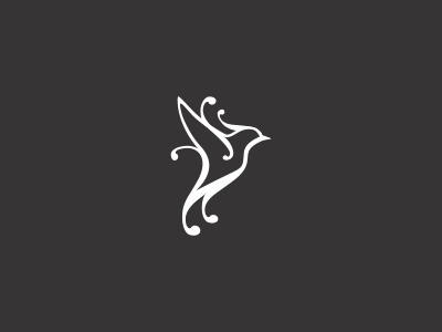 Bird bird black botanical company eco fresh icon organic pharmaceutical simple whimsical