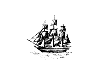 Ship Icon ``hand brand drawing drawing`` icon logo pirate retro sea ship summer vintage