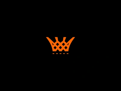 Crown inspired by basketball basketball bold crown elegant fashion fun game logo logoicon minimalism recreation recreational smart smart clever sport street wear