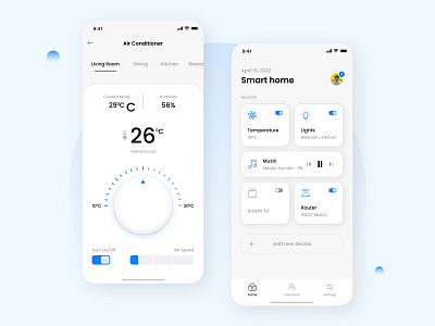 MOBILE APP SMART HOME DESIGN mobile app smart home uiux uiux design visiblemi