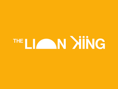 Lion King Logo design graphic design logo minimal typography vector