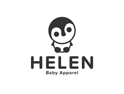 Baby Clothing brand Logo branding design flat graphic design illustrator logo