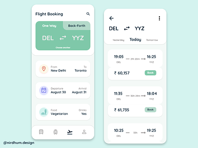 Ticket Booking Mobile App UI design designing mobile ui ui ui design