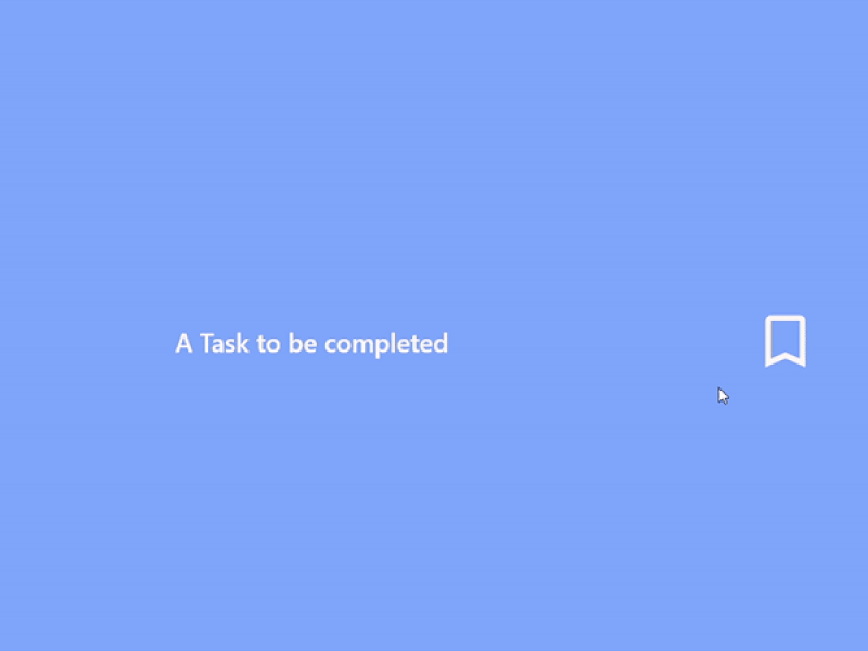 Task Manager Animation XD
