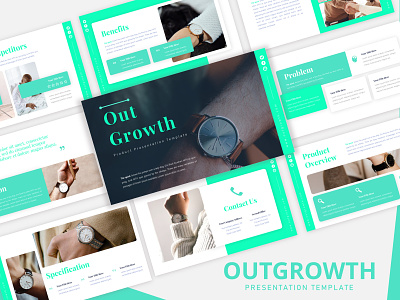 Outgrowth - Product PowerPoint Template design graphic design powerpoint presentation powerpoint template presentation design presentation template