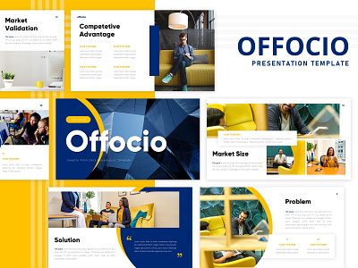 Offocio - Start Up PowerPoint Template design graphic design powerpoint presentation powerpoint template presentation presentation design presentation template startup