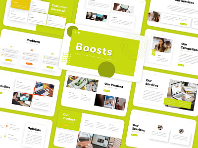 Boosts - Advertising PowerPoint Template