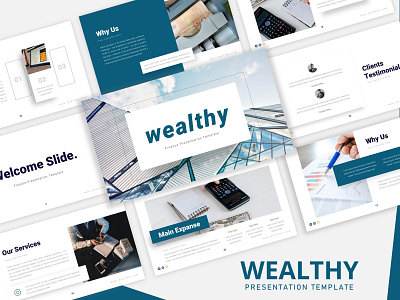 Wealthy - Finance PowerPoint Template