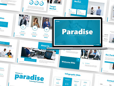 Paradise - Technology PowerPoint Template