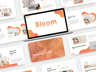 Bloom - Portfolio PowerPoint Template