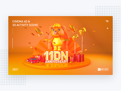 3D event festival 3d design